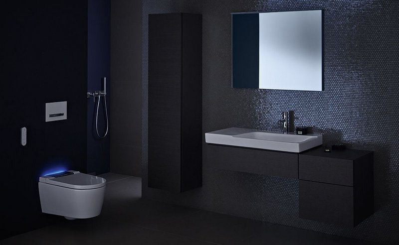 The Geberit AquaClean Sela shower toilet has been designed to fit seamlessly into any bathroom.