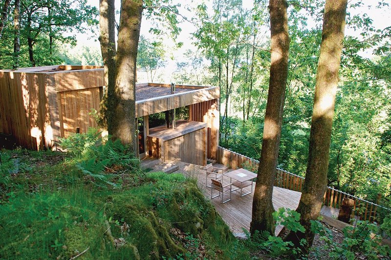 The Love Shack, Cumbria, by Sutherland Hussey for Adam Sutherland and Karen Guthrie. ‘We sent the architects pictures of buildings we liked and got a fantastic result that we could never have imagined,’ says Sutherland.