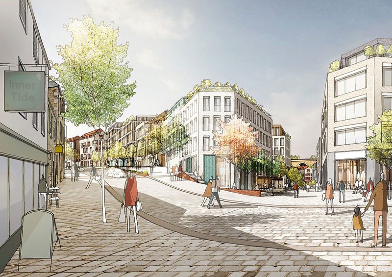 PRP’s Pydar St intergenerational living proposal in Truro, Cornwall, for the city council’s development arm Treveth.