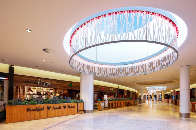 Light fantastic: Velux Glazing Panels at the Gateshead Metrocentre. CDA Group Architects.