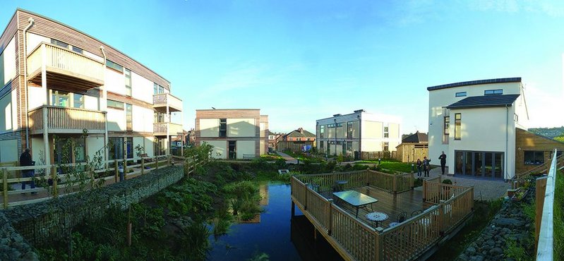 At LILAC in Leeds the co-housing group acted as client appointing both contractors and a design team.