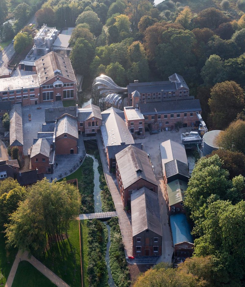 Bombay Sapphire Distillery – a complex reworking of a historic industrial site.