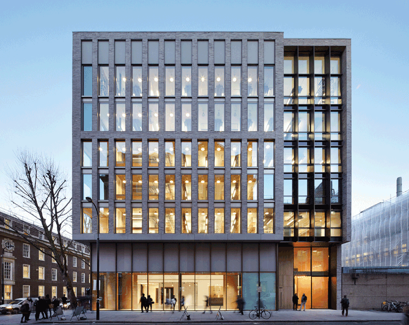 Hawkins\Brown’s repurposed Bartlett building at UCL.