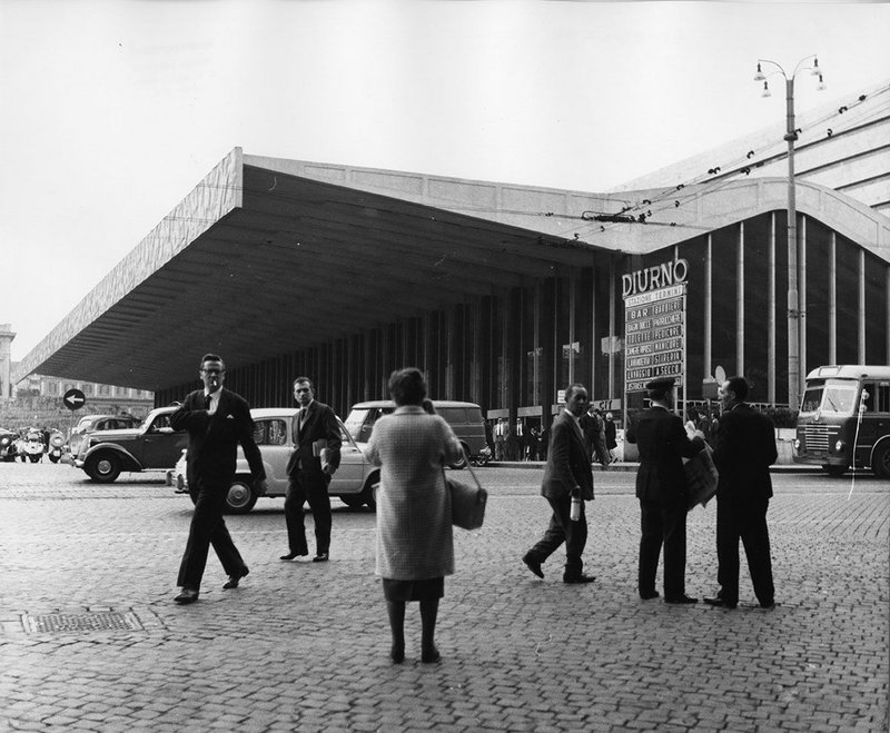 Termini railway station, 1961
