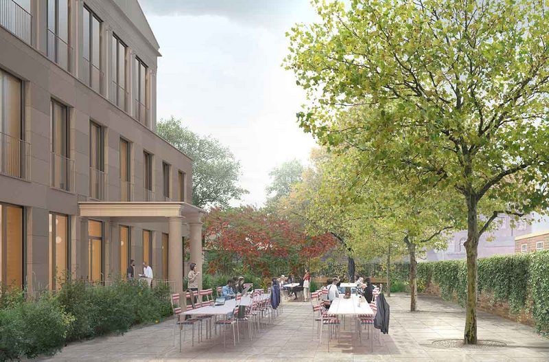 New Student Centre, Downing College, Cambridge by Caruso St John