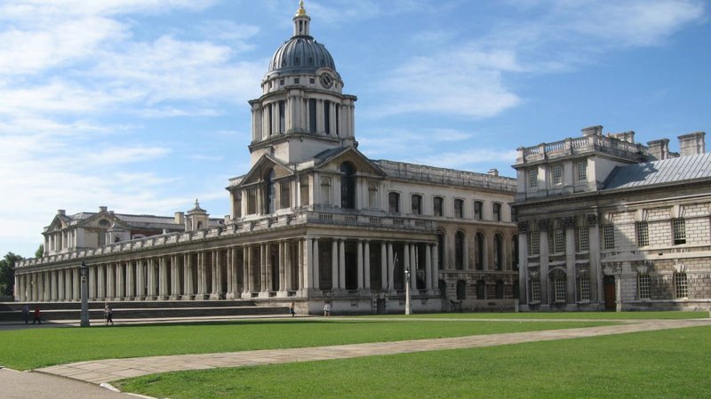 Royal Hospital for Seamen, Greenwich (now the Old Royal Naval College), Sir Christopher Wren, 1696-1712