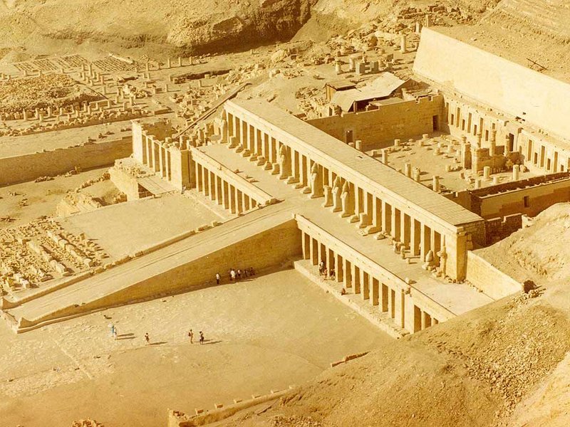 Mortuary Temple of Queen Hatshepsut, Senenmut, Western Thebes, 1490-1460 BC