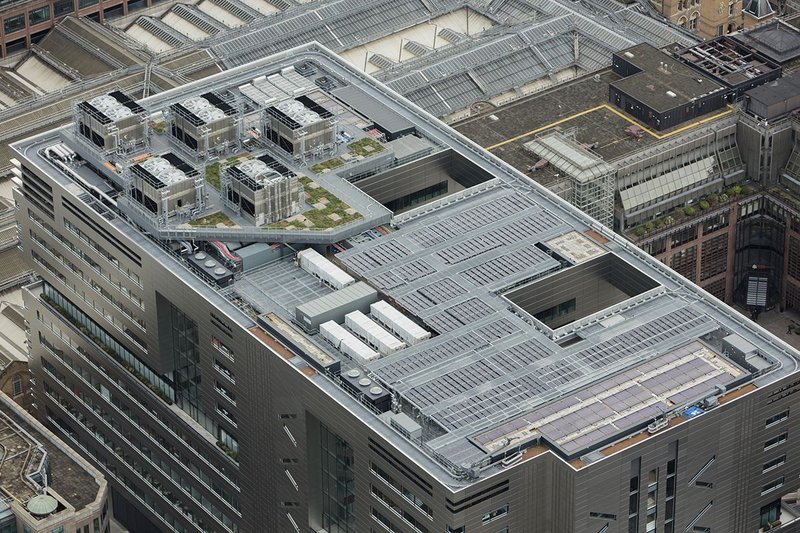 Hot melt was right for the complex roof at UBS' Broadgate HQ.