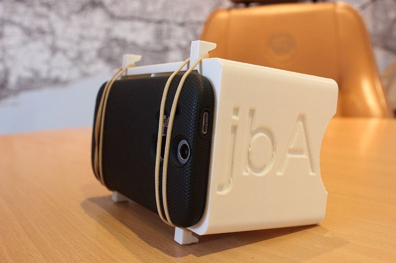 Google's Cardboard Glasses, developed for 3D viewing with smartphones by jbA.