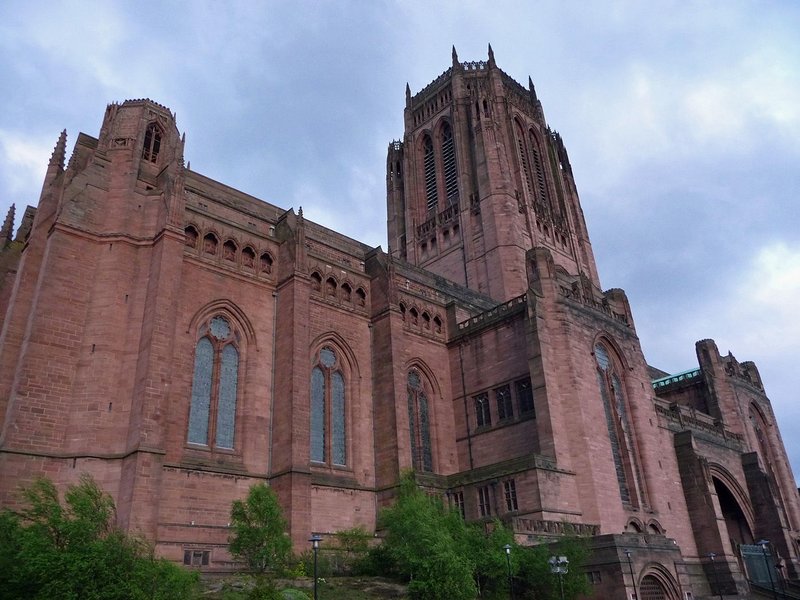 Giles Gilbert Scott's Liverpool Cathedral. Bennett's George Cannon also wins a big competition aged 23.