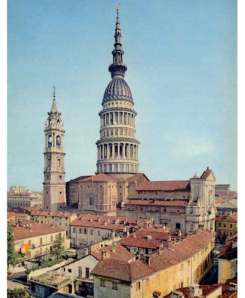 Basilica of San Gaudenzio, Novara; Alessandro Antonelli, 1841-1887