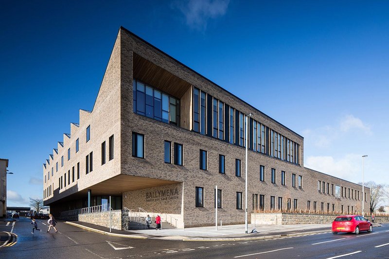 Ballymena Health and Care Centre by Keppie Design and Hoskins Architects.
