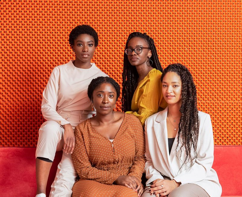 BFA works for pride, not prejudice, for black women architects   Clockwise from top left: Selasi Setufe, Alisha Morenike Fisher, Neba Sere and Akua Danso. Shot at Second Home.