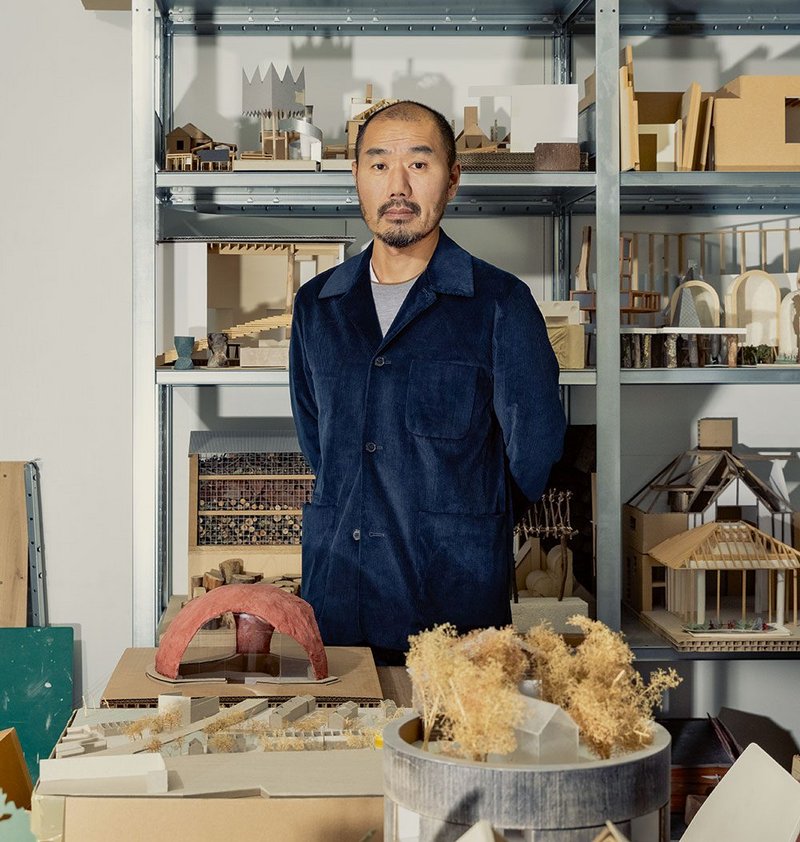 Takeshi Hayatsu in his Sugarhouse Studios office in Bermondsey, London.