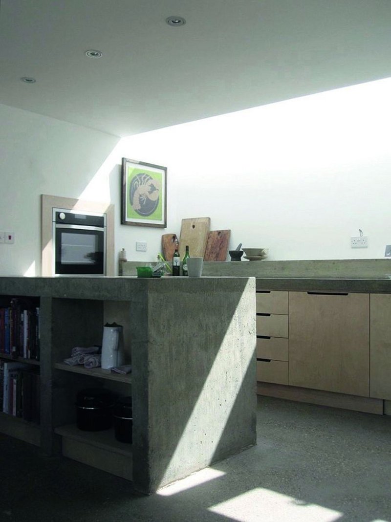 Walber House kitchen – the result of vague conversations and concrete worktops