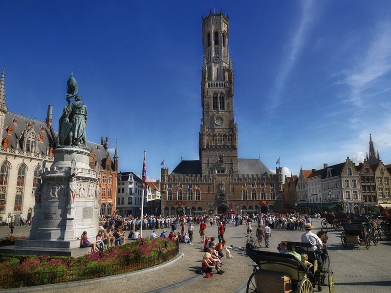 Belfry of Bruges, Belgium, 1240-1487