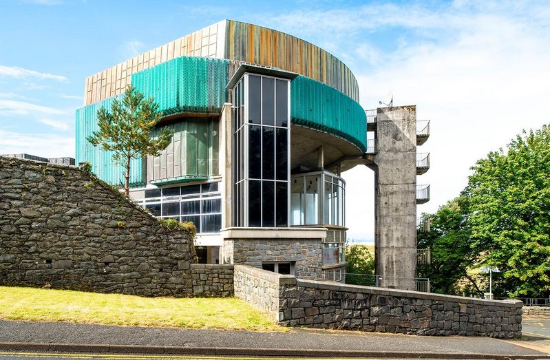 Theatr Ardudwy, Harlech; 1973-8 by Gerald Latter of Colwyn Foulkes & Partners.