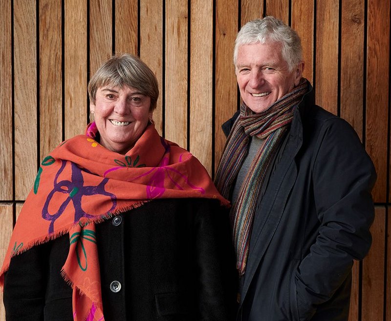 Denise Bennetts and Rab Bennetts, co-founders of Bennetts Associates