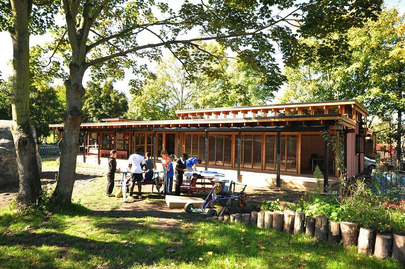 Last year's MacEwen winner, the repurposed Segal-method building of Oasis Children's Venture, Stockwell, South London.