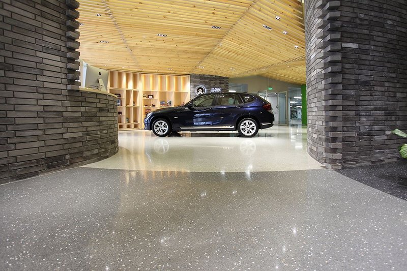 Flowcrete flooring at BMW Brilliance Shanghai