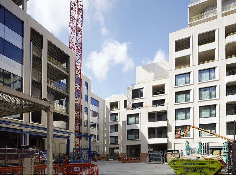 Make Architects’ Rathbone Square, London. Chase has been working on this new public square in the heart of London’s West End for five years