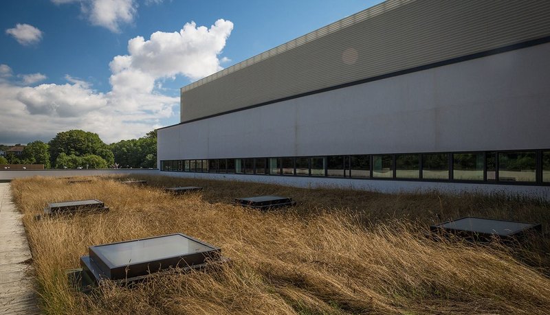 The Keep is an Atkins Architects-designed storage facility in Brighton that houses over six miles of archives and resources dating back 900 years. It also incorporates visitor facilities.