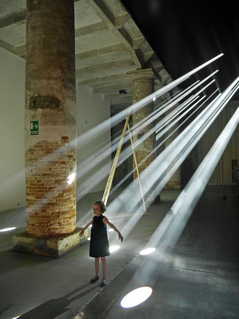 Everyone loves Jean Nouvel's super-intense light show in the Arsenale.