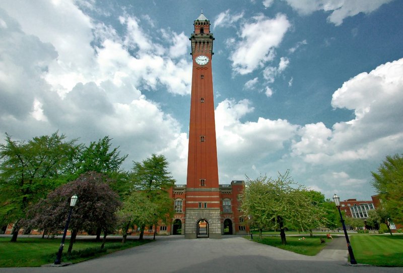 Old Joe (Joseph Chamberlain Memorial Clock Tower) at the University of Birmingham.