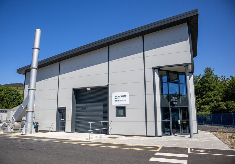 Siderise’s new Innovation Centre at its Maesteg production plant.