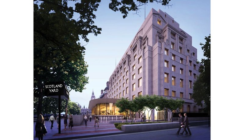 Redesigning London’s institutions: Scotland Yard as it will be.
