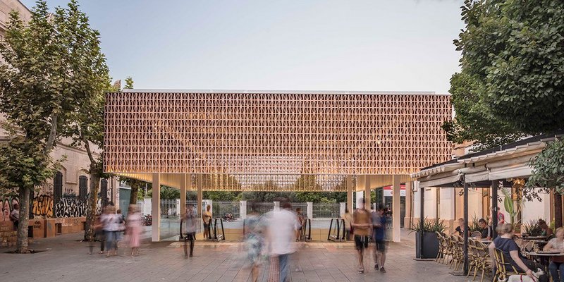 The new entrance to Palma's intermodal station was winner of the Architecture category. By Joan Miquel Seguí Colomar.