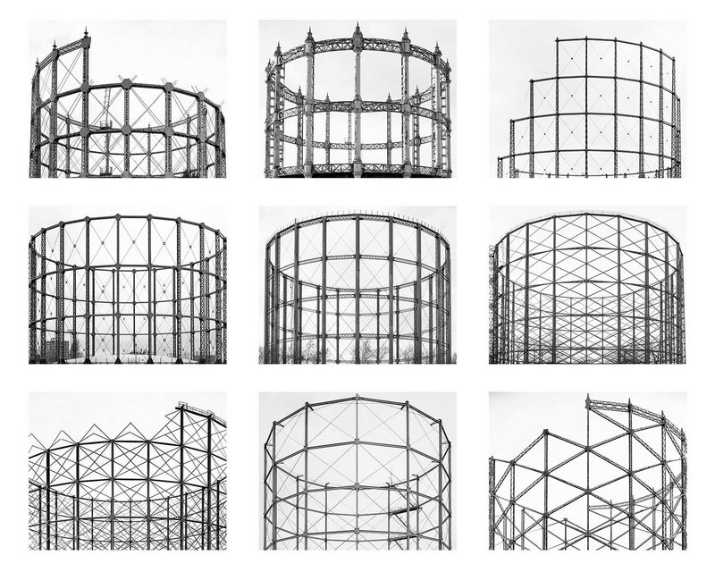 Gas Holder Grid 2.  March 2022  Horseman 5x4 field camera with Schneider 150 mm  and 210 mm lens.