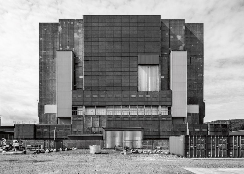 Simon Phipps Reactor A,  Trawsfynydd Nuclear Power Station, 2023 Canon EOS 5DS R with Canon TS-E 24mm lens.