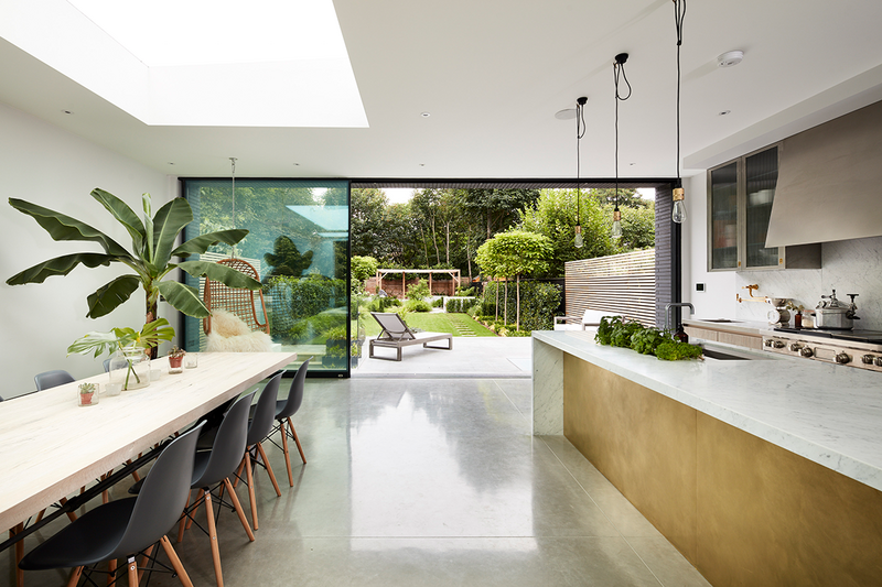 Lazenby polished concrete flooring and surfaces for Housecurious, Wandsworth.