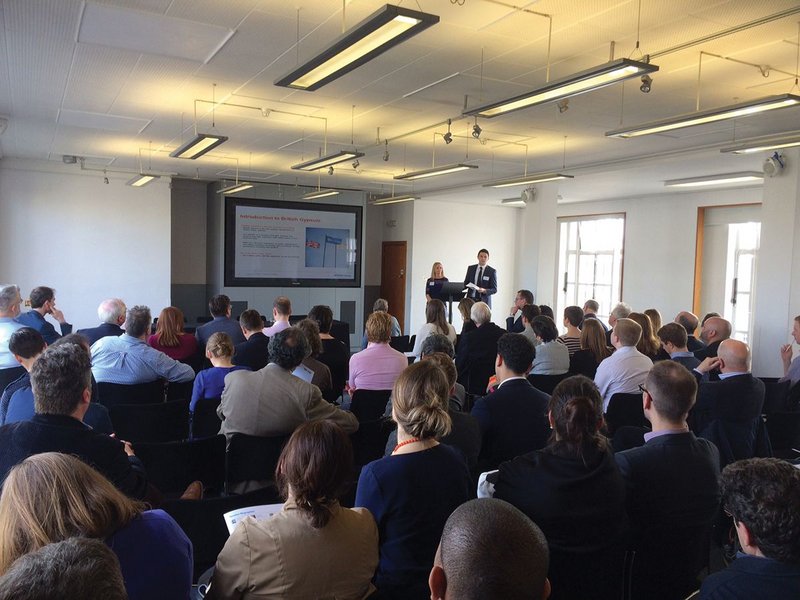The first PiP seminar attracted a packed audience.