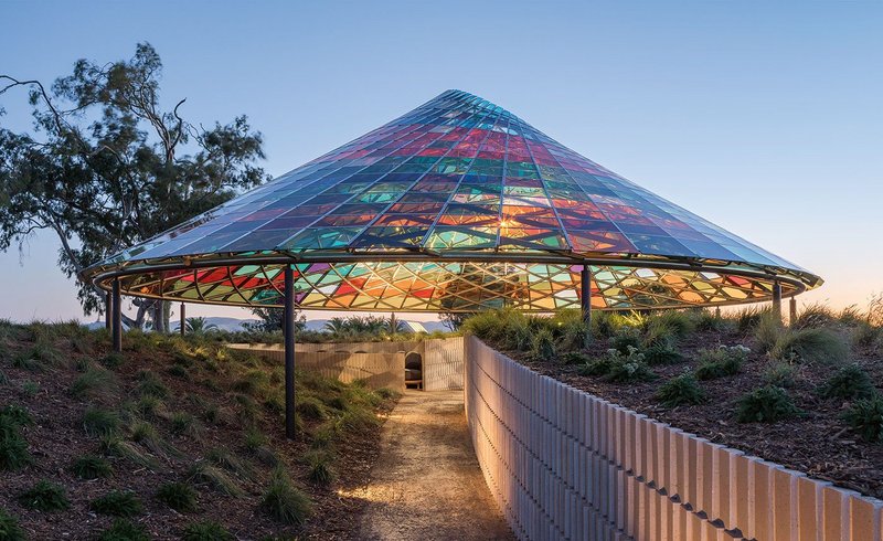Studio Other Spaces’ 14m pavilion is the latest artwork to grace the Donum Estate.