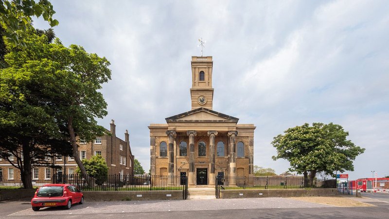 Sheerness Dockyard Church, Isle of Sheppey, Kent Hugh Broughton Architects with Martin Ashley Architects.