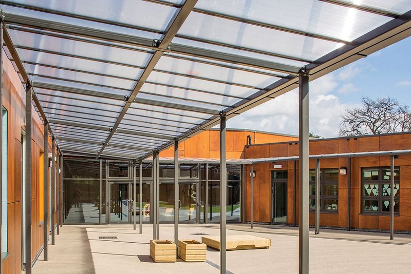 Surface to Air’s George Spicer Primary School for Enfield Council, fabricated using off-site construction.