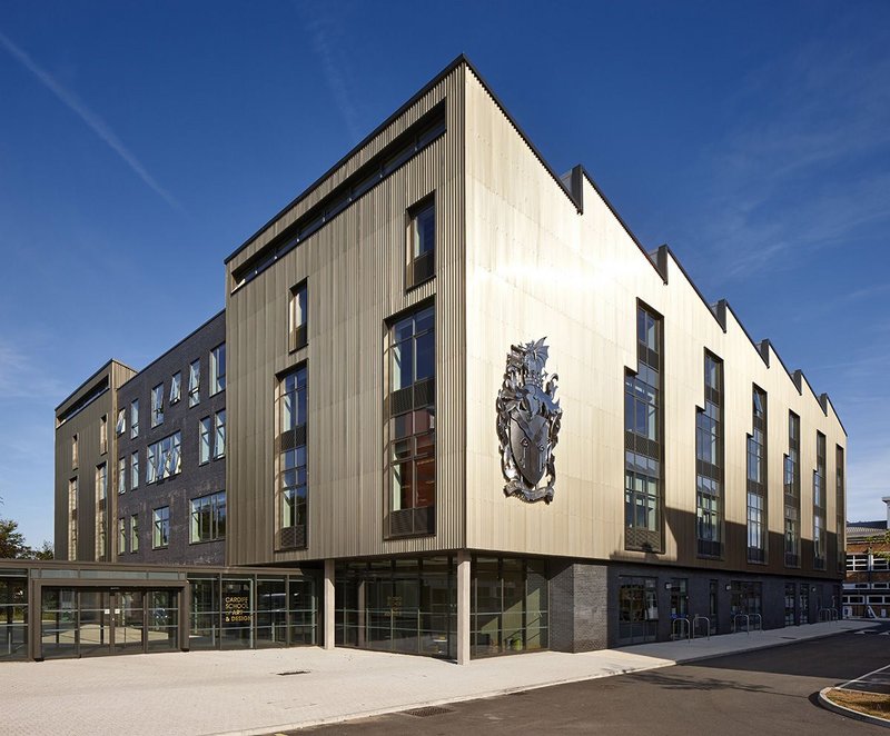 Cardiff School of Art and Design, Cardiff Metropolitan University – Austin-Smith:Lord. Click on the image