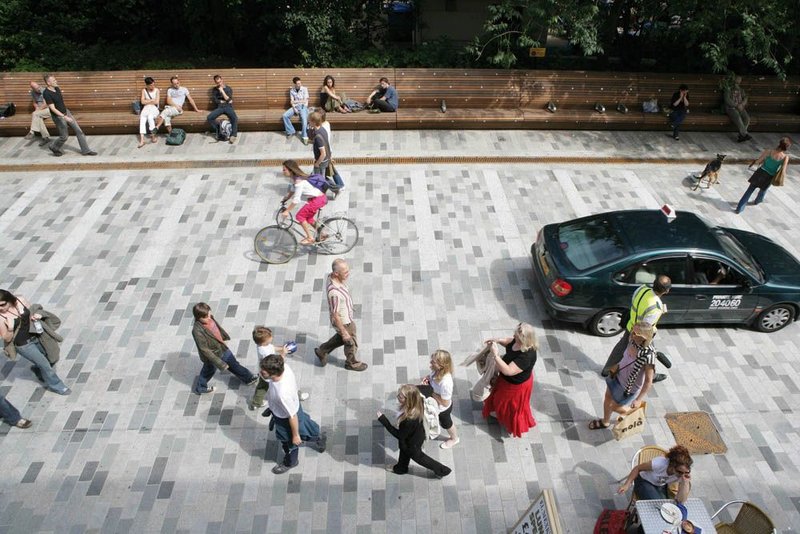 Designing a people-focused street at New Road, Brighton.