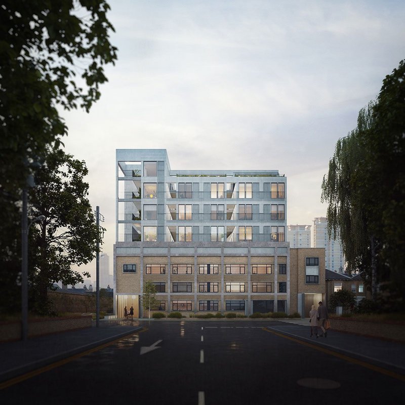 Skyroom’s first live project, four storeys in Bermondsey, designed by TDO architecture.