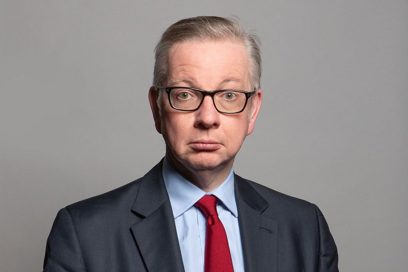 Michael Gove, new Secretary of State for the Department for Levelling Up, Housing and Communities.