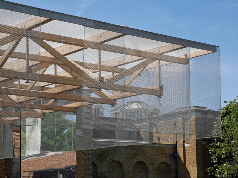 Dulwich Gallery pavilion by IF DO architects plays Soanian games.