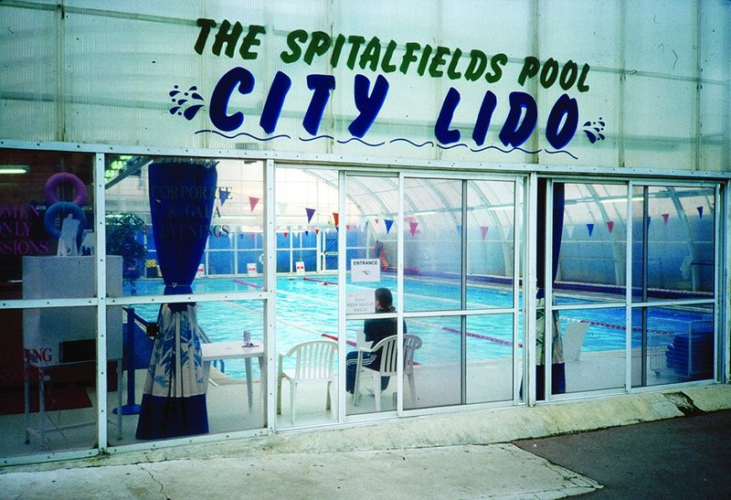 A public swimming pool remained at Spitalfields market for four years before the site was renovated.