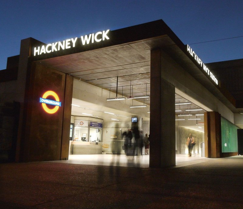 Hackney Wick Station, Hackney Wick.