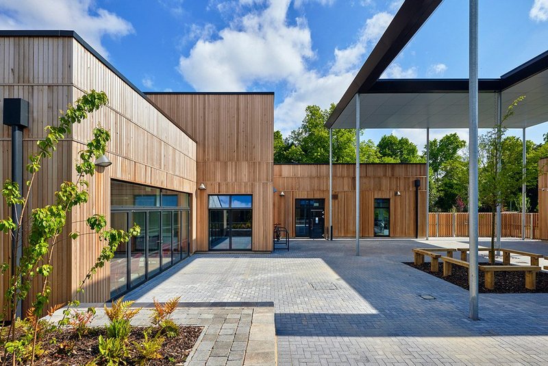 St Mary’s Catholic Voluntary Academy by Hawkins\Brown. Credit: Matthew Ling