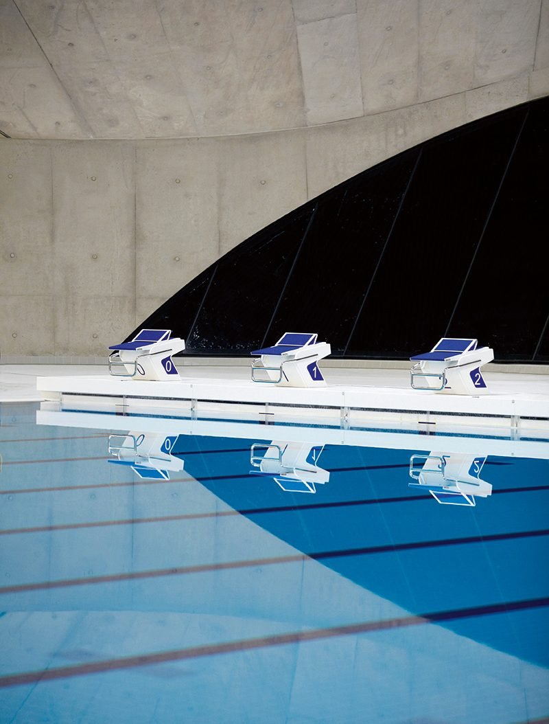 Janie Airey: London Aquatics Centre, 2012. Canon 5D MK IV DSLR.