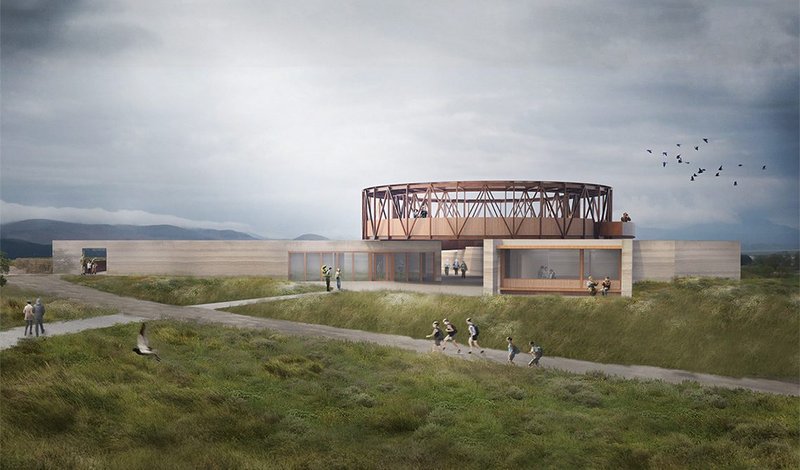 Studio’s competition-winning proposal for the Millom Iron Line recreational attraction in Cumbria.