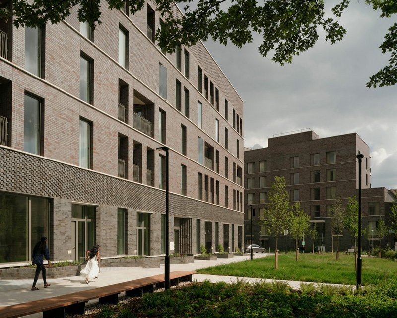Mae’s Agar Place scheme in Camden, London – part of the Agar Grove regeneration, the country’s largest Passivhaus project.