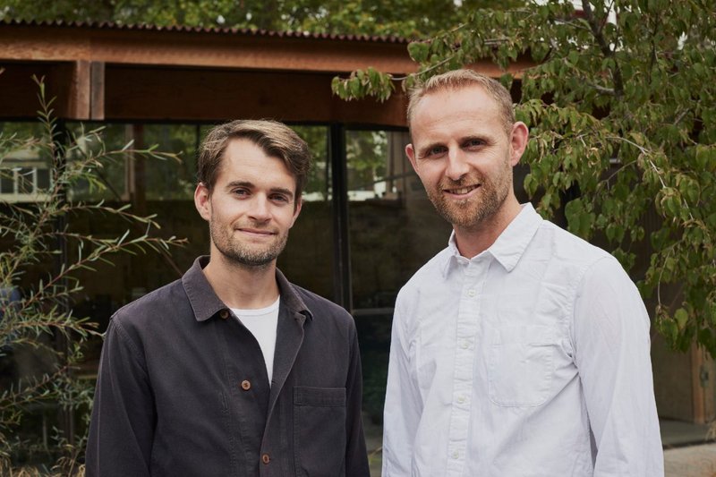 Edmund Fowles and Fergus Feilden at their studio in Waterloo: 'We thought we’d emerged when our first project was published, but there have been many steps and spikes in our evolution.'